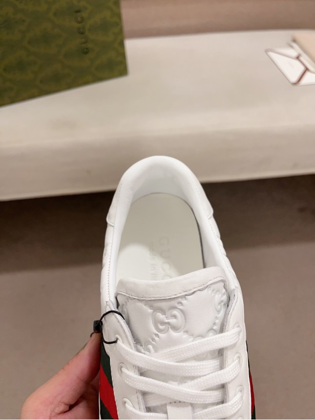 Gucci Hit Series Retro Cowhide Casual Sneakers
