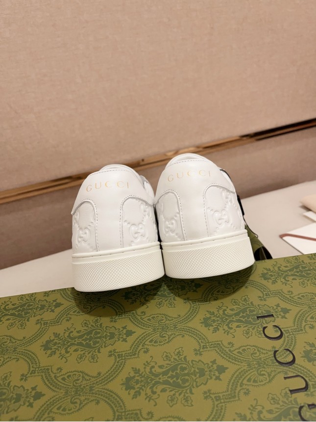 Gucci Hit Series Retro Cowhide Casual Sneakers