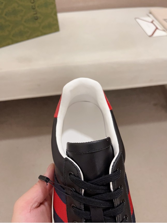 Gucci Hit Series Retro Cowhide Casual Sneakers