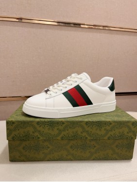 Gucci Hit Series Retro Cowhide Casual Sneakers