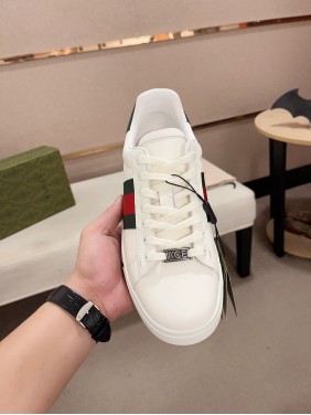 Gucci Hit Series Retro Cowhide Casual Sneakers