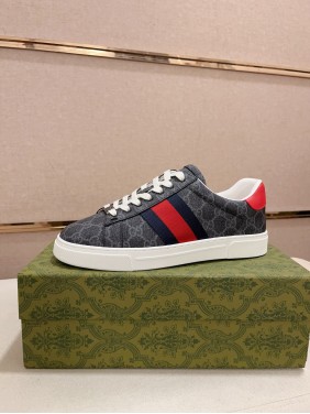 Gucci Hit Series Retro Cowhide Casual Sneakers