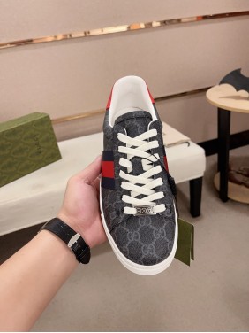 Gucci Hit Series Retro Cowhide Casual Sneakers