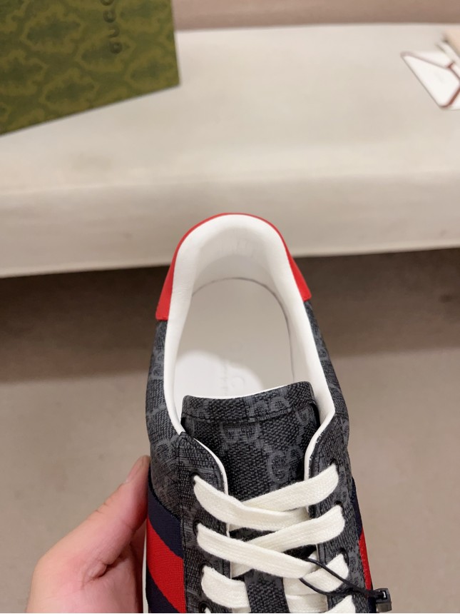 Gucci Hit Series Retro Cowhide Casual Sneakers