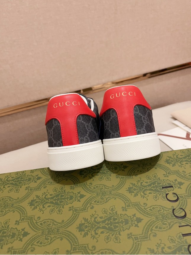 Gucci Hit Series Retro Cowhide Casual Sneakers