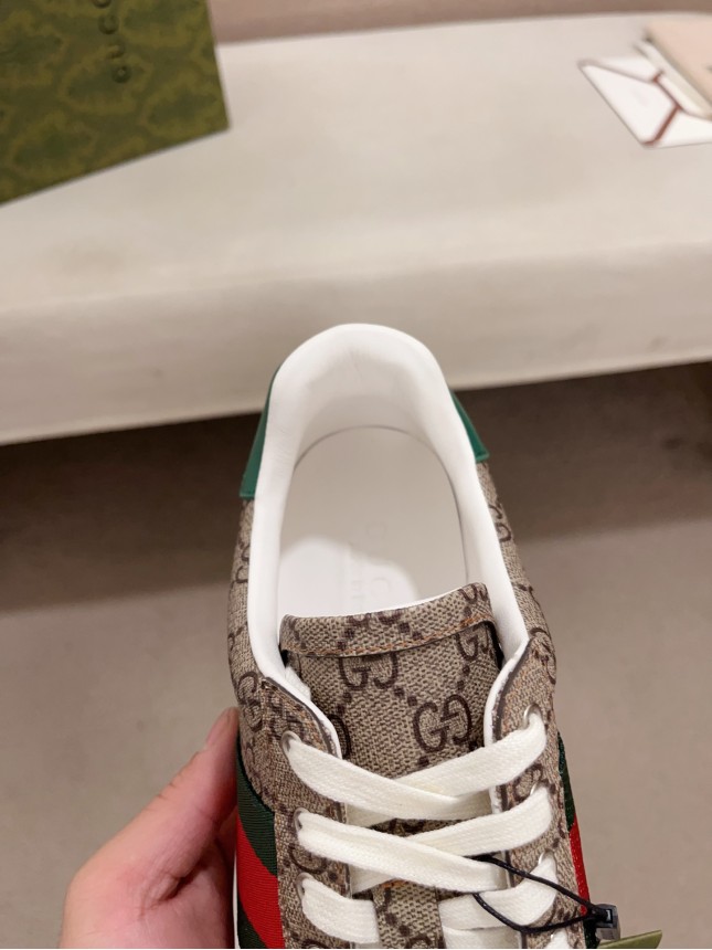 Gucci Hit Series Retro Cowhide Casual Sneakers
