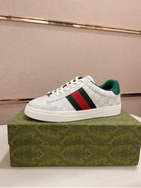 Gucci Hit Series Retro Cowhide Casual Sneakers