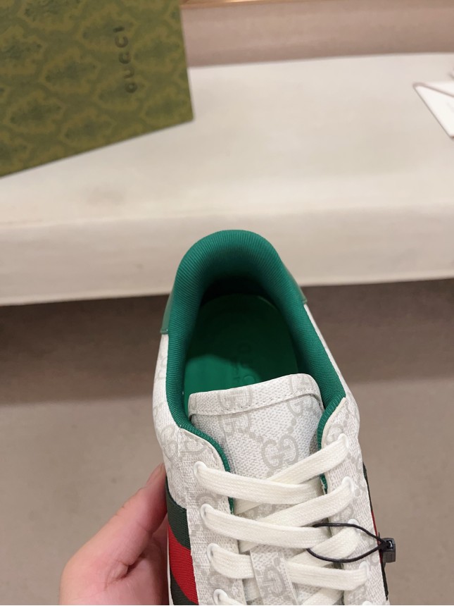 Gucci Hit Series Retro Cowhide Casual Sneakers
