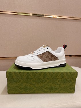 Gucci Hit Series Retro Cowhide Casual Sneakers