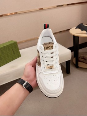 Gucci Hit Series Retro Cowhide Casual Sneakers