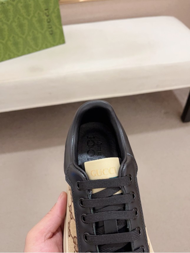 Gucci Hit Series Retro Cowhide Casual Sneakers