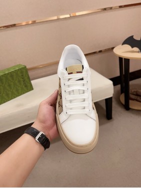 Gucci Hit Series Retro Cowhide Casual Sneakers