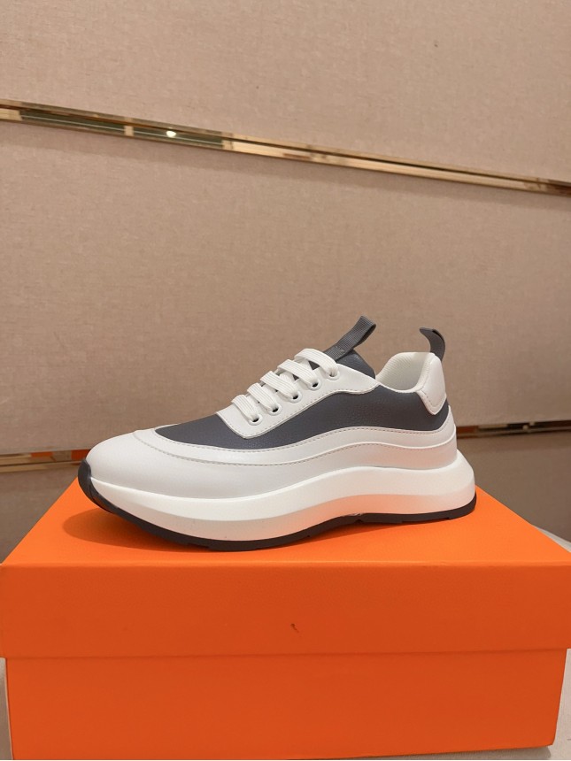 Hermès Classic Cowhide Casual Shoes