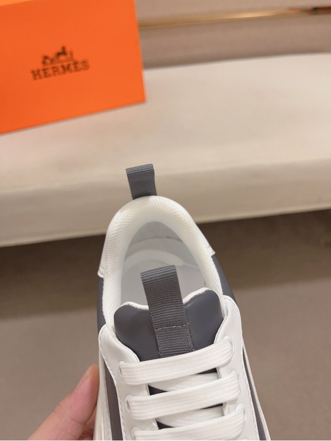 Hermès Classic Cowhide Casual Shoes