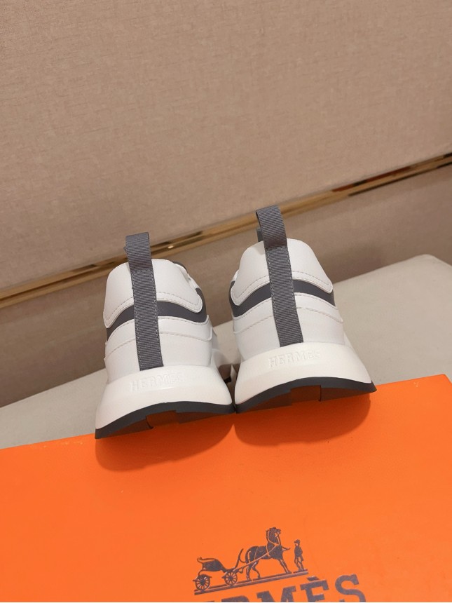Hermès Classic Cowhide Casual Shoes