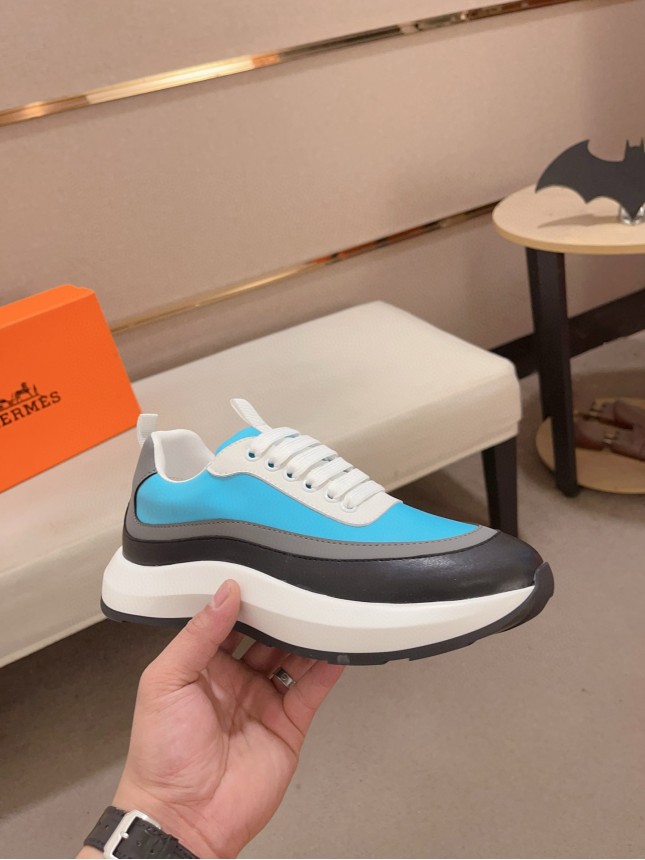Hermès Classic Cowhide Casual Shoes