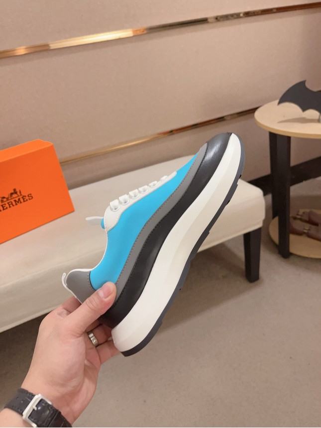 Hermès Classic Cowhide Casual Shoes