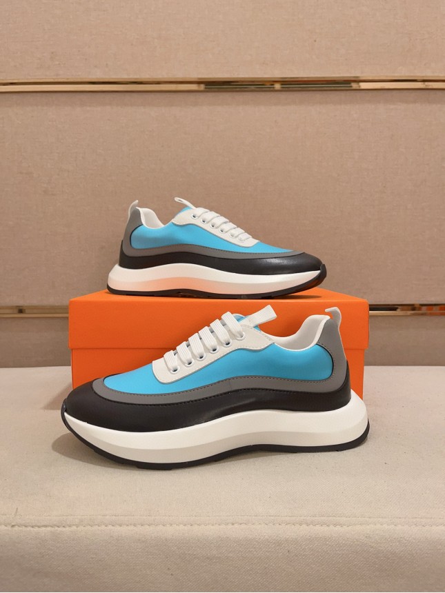 Hermès Classic Cowhide Casual Shoes