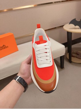 Hermès Classic Cowhide Casual Shoes