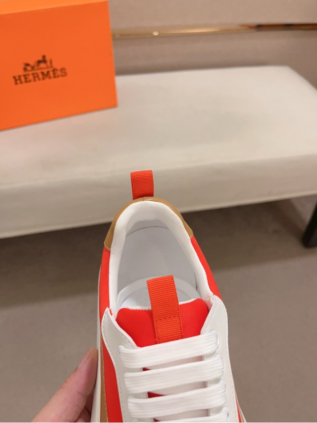 Hermès Classic Cowhide Casual Shoes