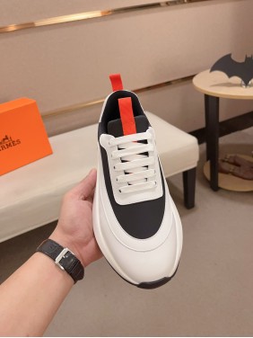 Hermès Classic Cowhide Casual Shoes