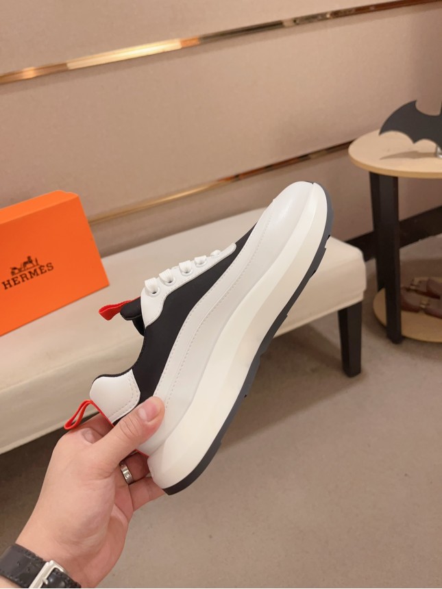 Hermès Classic Cowhide Casual Shoes