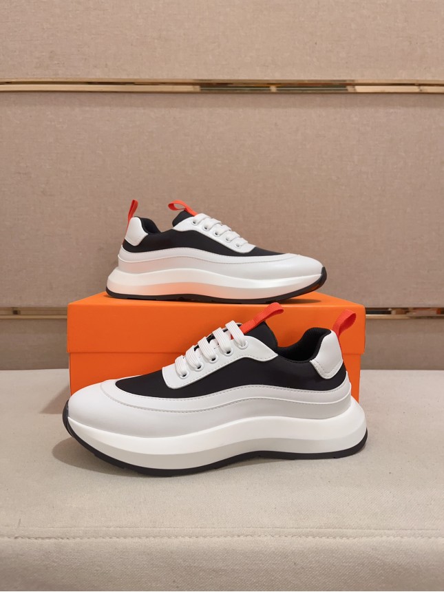 Hermès Classic Cowhide Casual Shoes