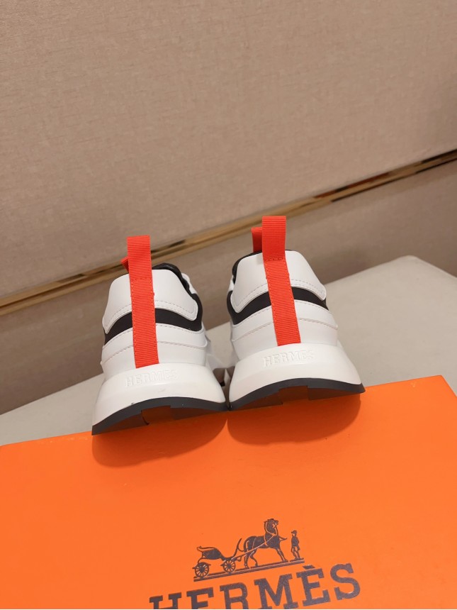 Hermès Classic Cowhide Casual Shoes