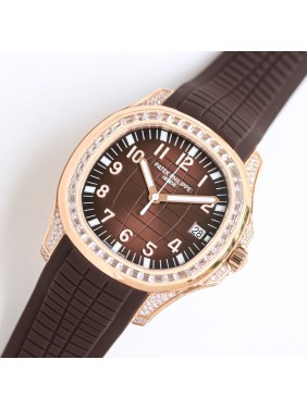 The fully paved T-diamond Patek Philippe Aquanaut series