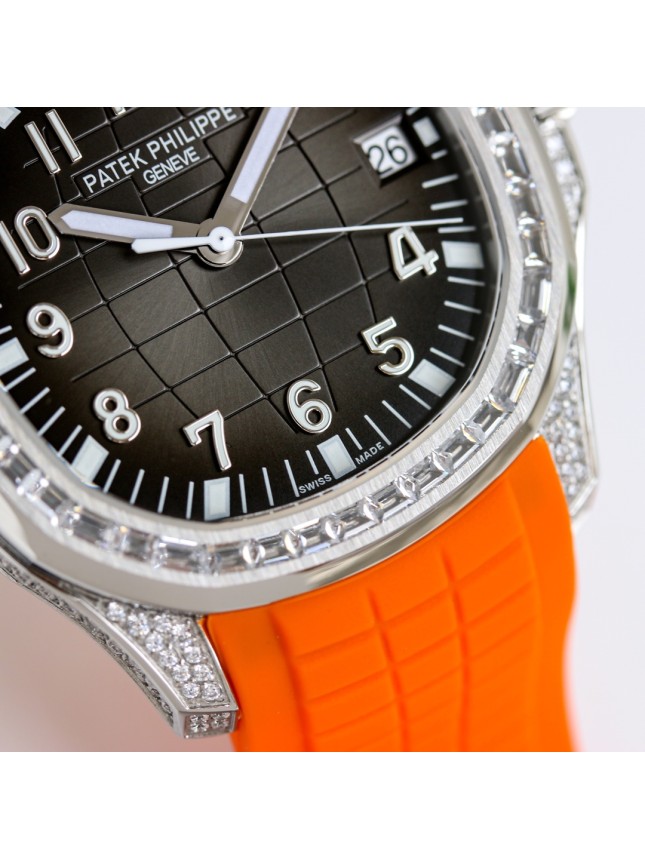 The fully paved T-diamond Patek Philippe Aquanaut series