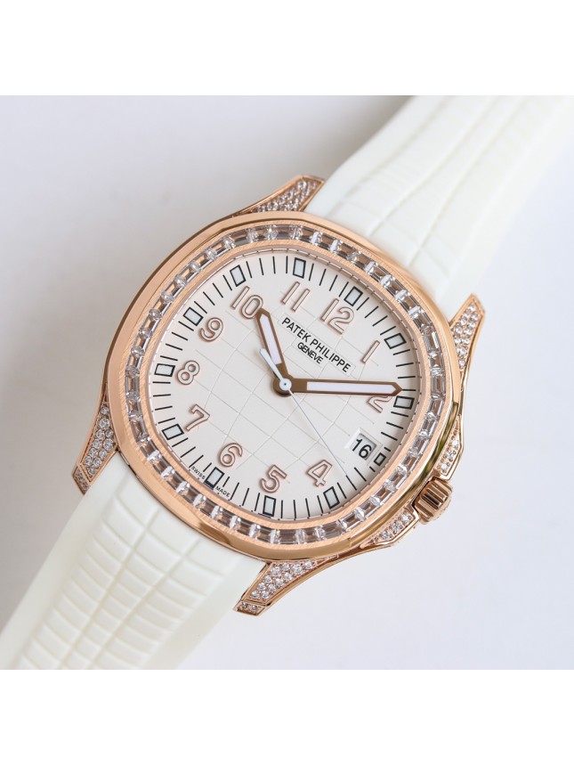 The fully paved T-diamond Patek Philippe Aquanaut series