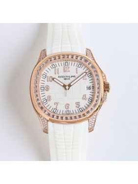 The fully paved T-diamond Patek Philippe Aquanaut series