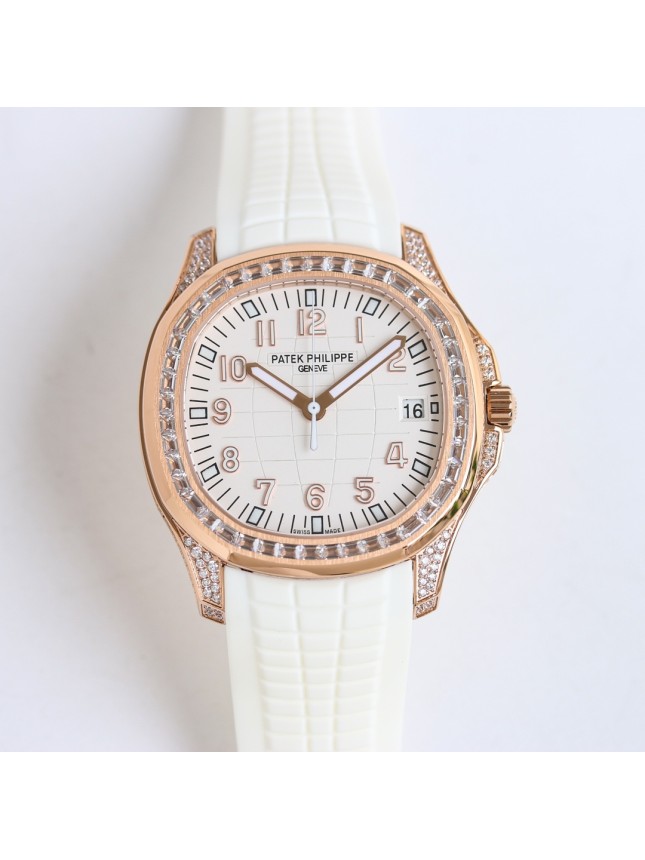 The fully paved T-diamond Patek Philippe Aquanaut series