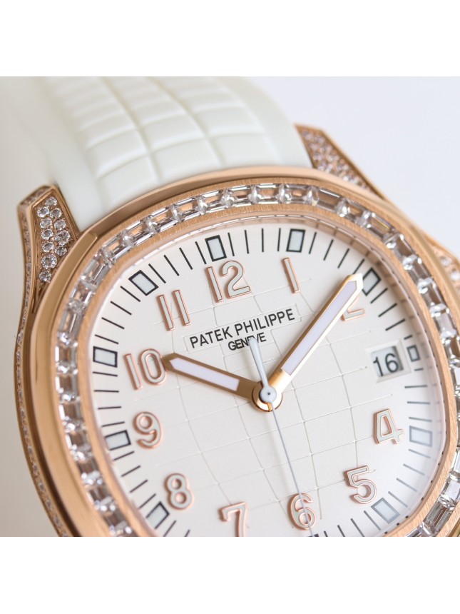 The fully paved T-diamond Patek Philippe Aquanaut series