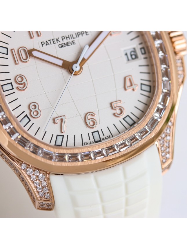 The fully paved T-diamond Patek Philippe Aquanaut series