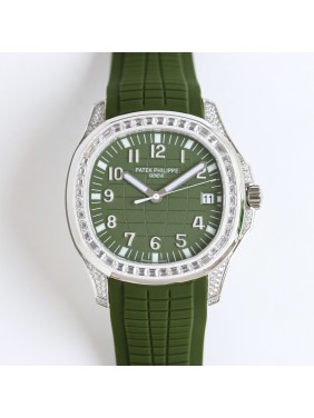 The fully paved T-diamond Patek Philippe Aquanaut series