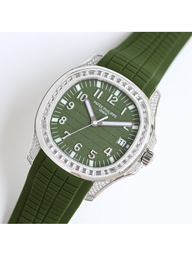 The fully paved T-diamond Patek Philippe Aquanaut series