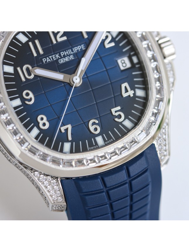 The fully paved T-diamond Patek Philippe Aquanaut series