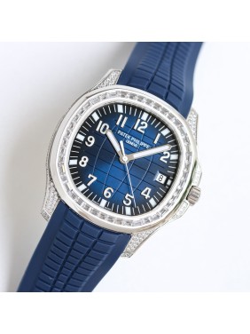 The fully paved T-diamond Patek Philippe Aquanaut series