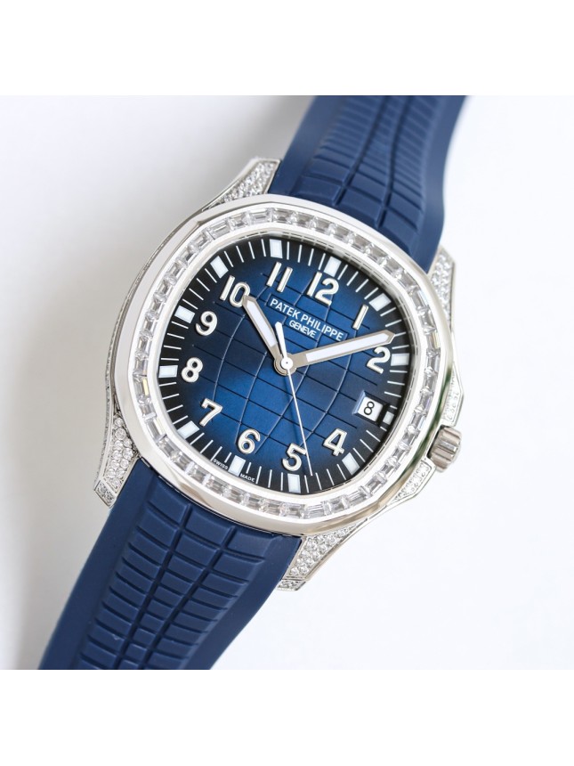 The fully paved T-diamond Patek Philippe Aquanaut series