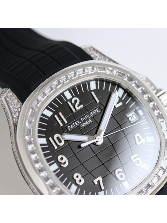 The fully paved T-diamond Patek Philippe Aquanaut series