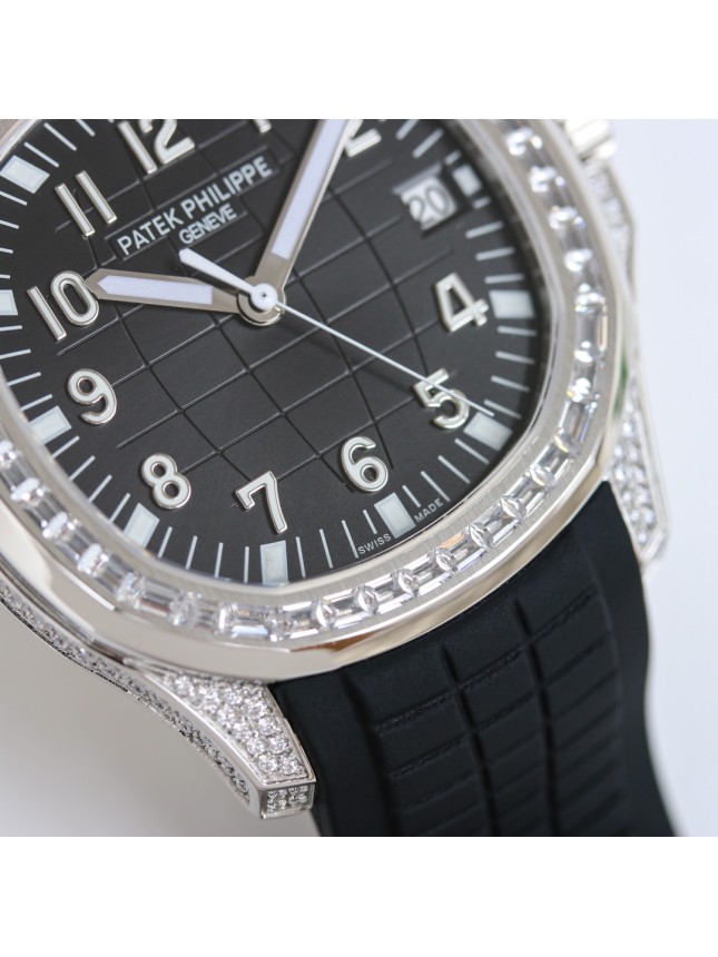 The fully paved T-diamond Patek Philippe Aquanaut series